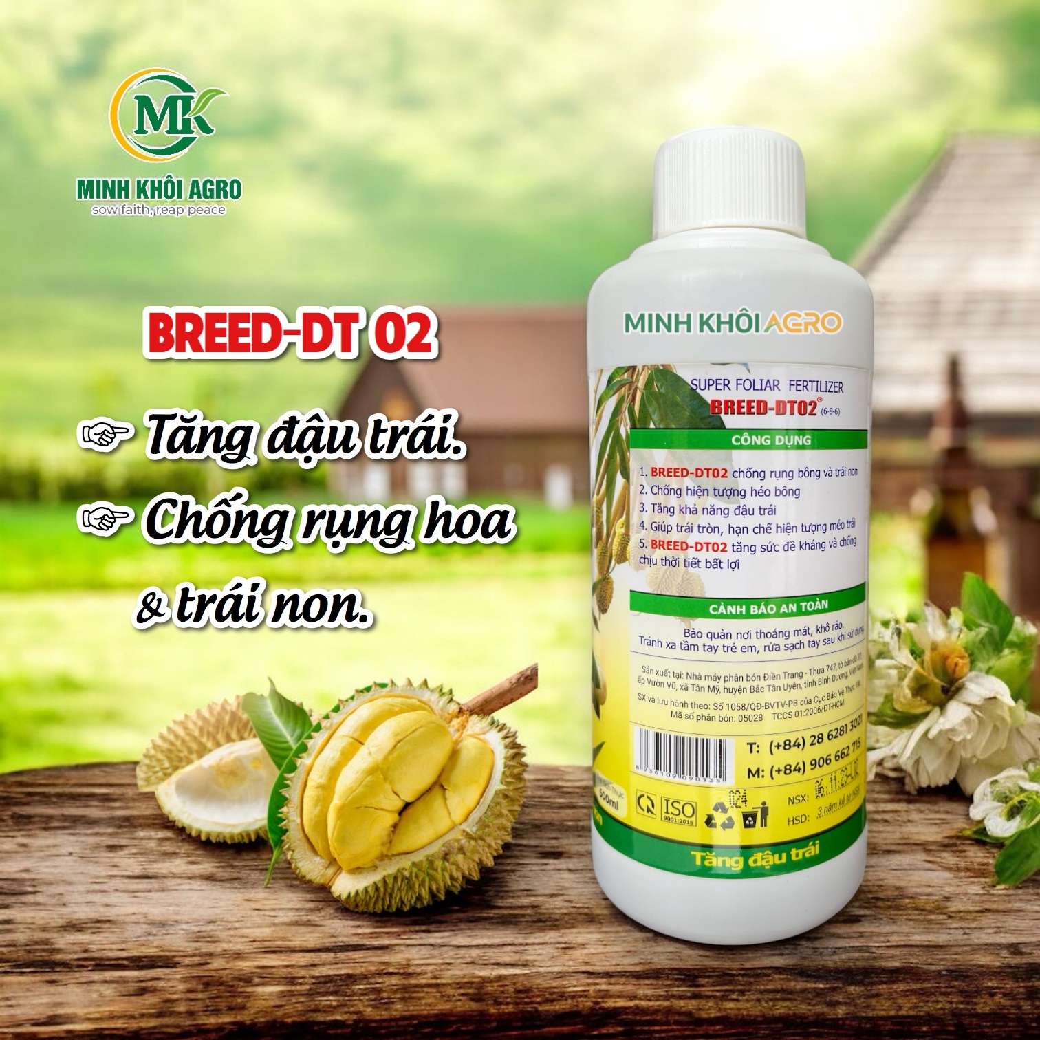 Breed DT02 - Chai 500ml (Trimix DT)